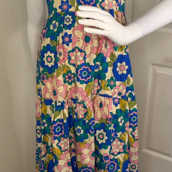 Fore Floral Maxi Dress - Multicolor. #149 - Picture 7 of 14